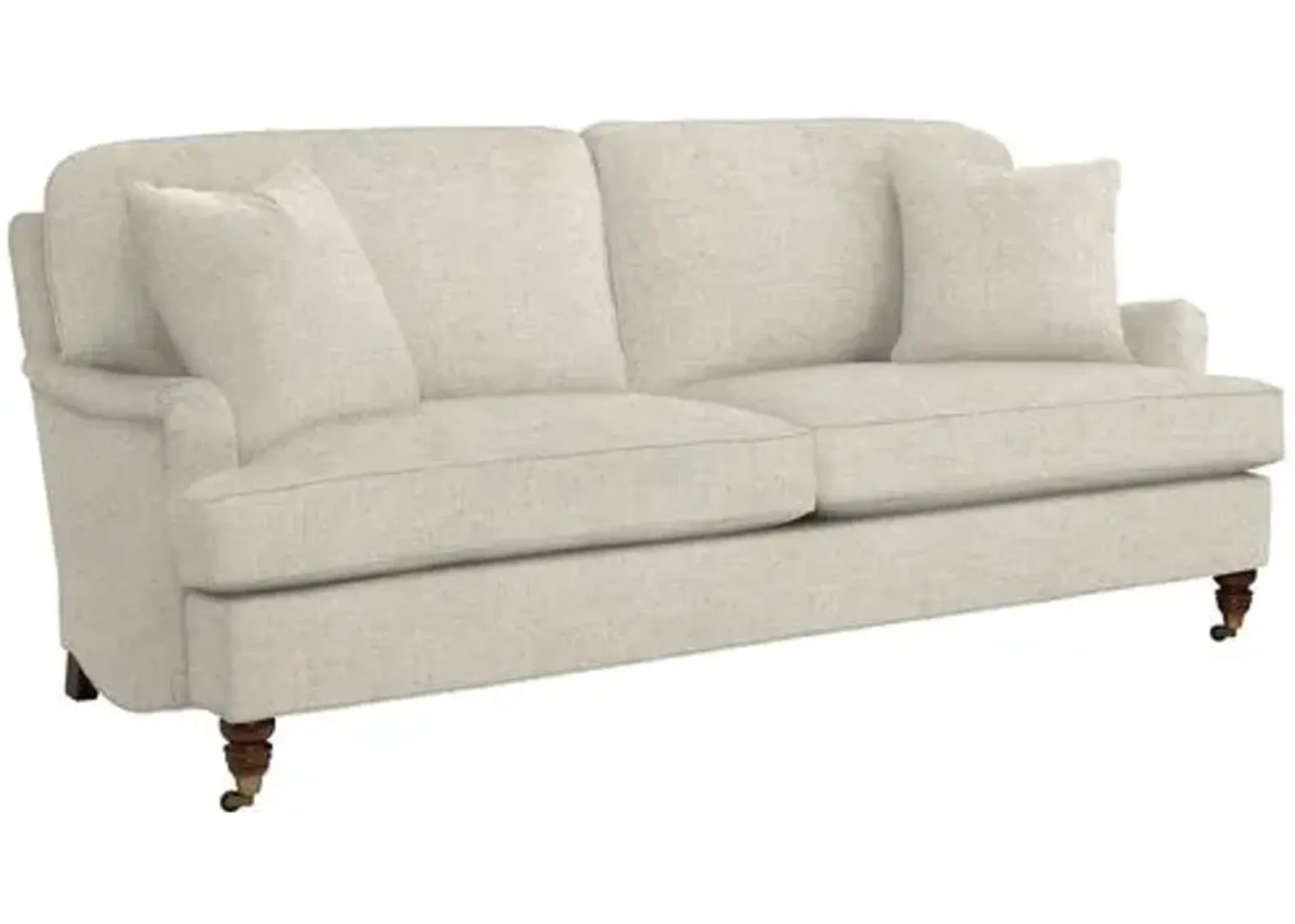 Archie Sofa - Crypton Linen - Handcrafted