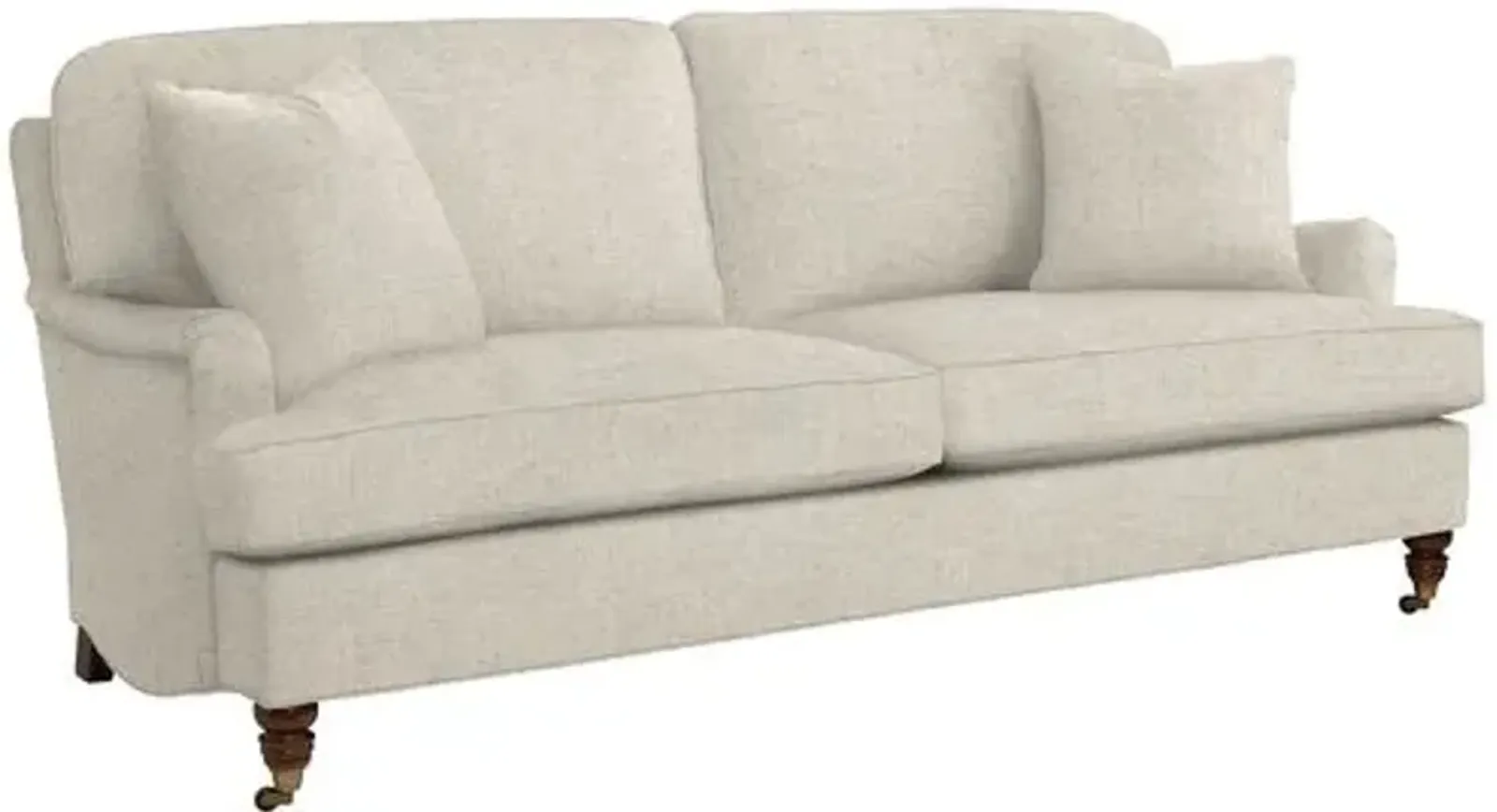 Archie Sofa - Crypton Linen - Handcrafted