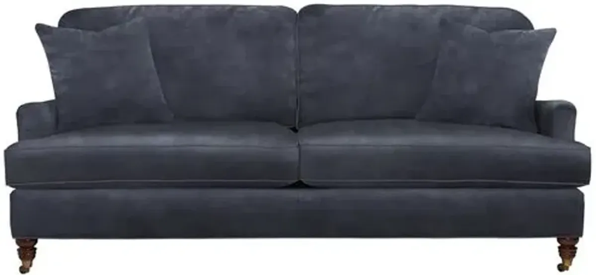 Archie 83" Sofa - Crypton Velvet - Handcrafted