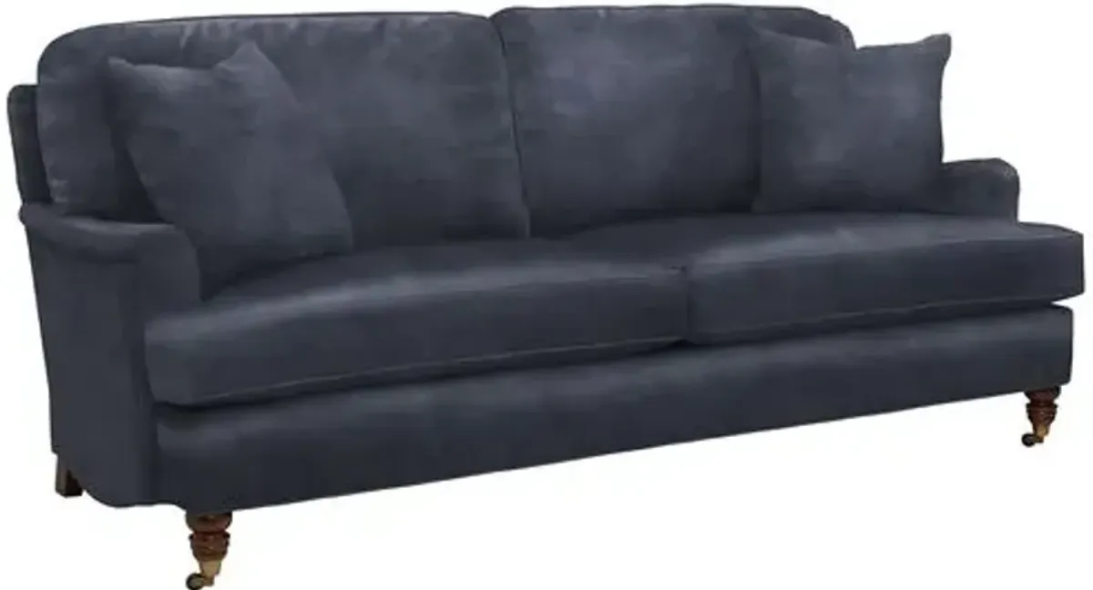 Archie 83" Sofa - Crypton Velvet - Handcrafted