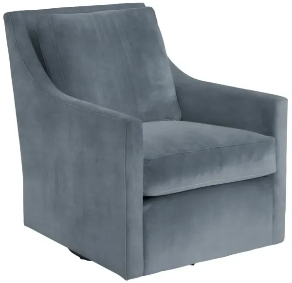 Elwood Swivel Chair, Crypton Velvet