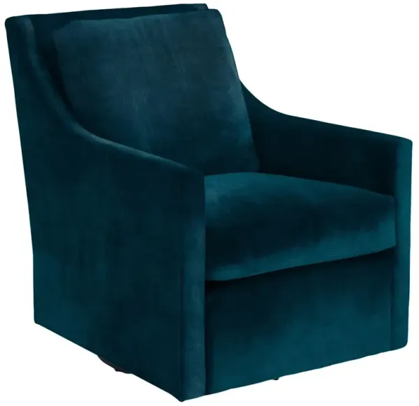Elwood Swivel Chair, Crypton Velvet