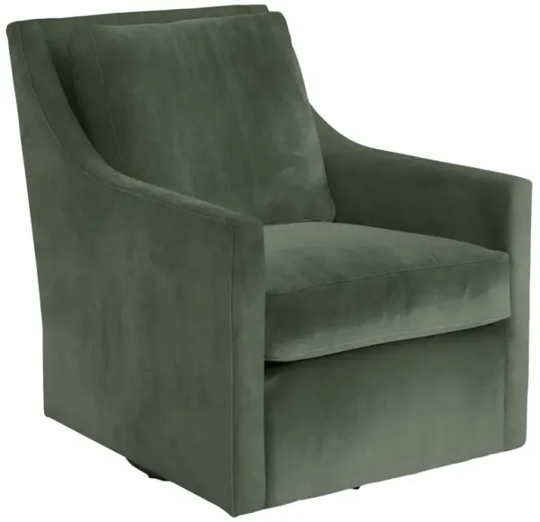 Elwood Swivel Chair, Crypton Velvet