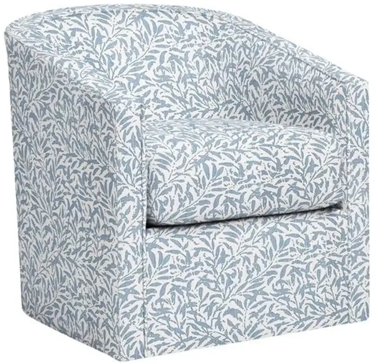 Sloane Swivel Chair - Lunden Floral - Handcrafted