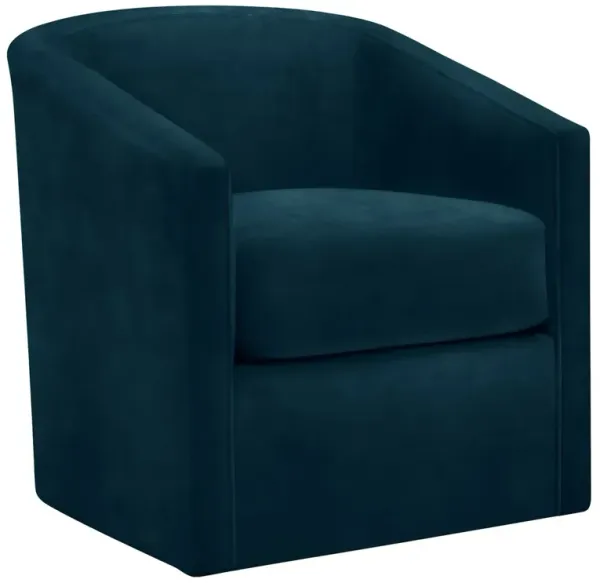 Sloane Swivel Chair, Crypton Velvet