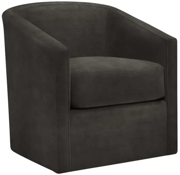 Sloane Swivel Chair, Crypton Velvet