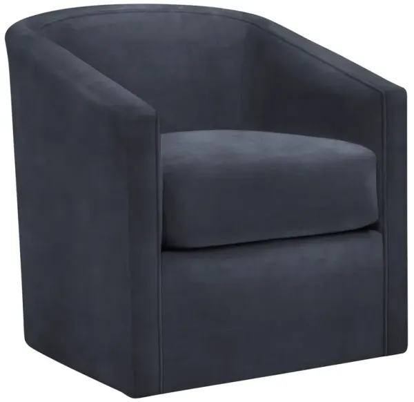 Sloane Swivel Chair, Crypton Velvet