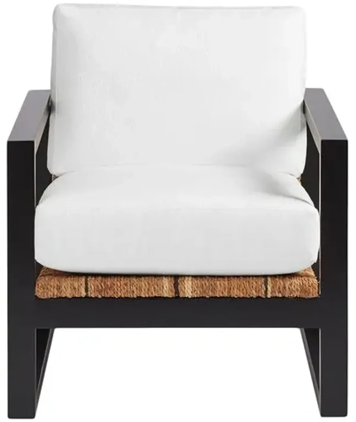 Broderick Exposed Wood Chair - Crypton Cotton - Handcrafted - Beige