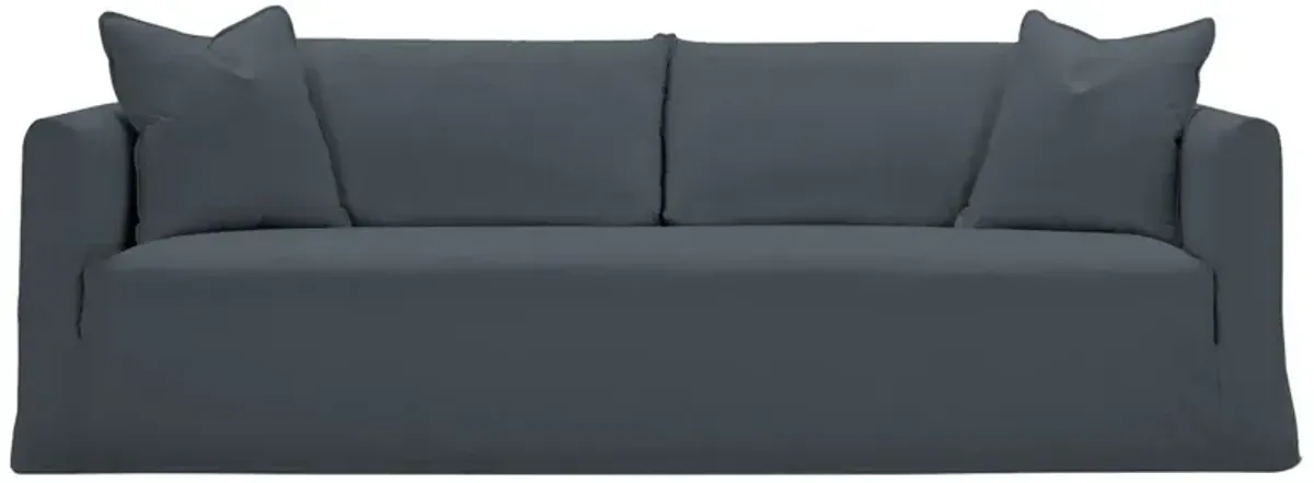 Wesley Slipcover Bench-Seat Sofa