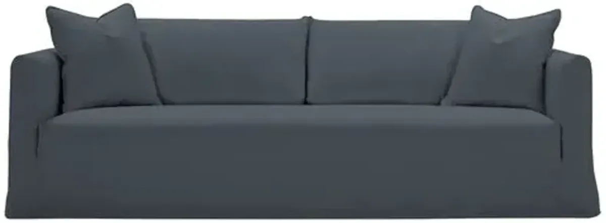 Wesley Slipcover Bench-Seat Sofa
