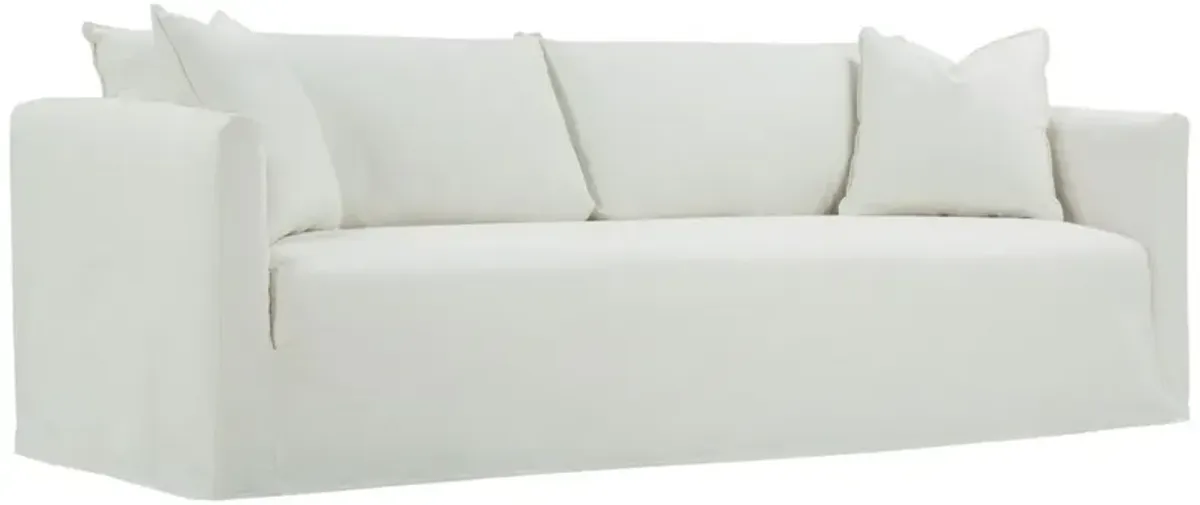 Wesley Slipcover Bench-Seat Sofa