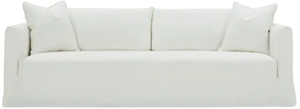 Wesley Slipcover Bench-Seat Sofa