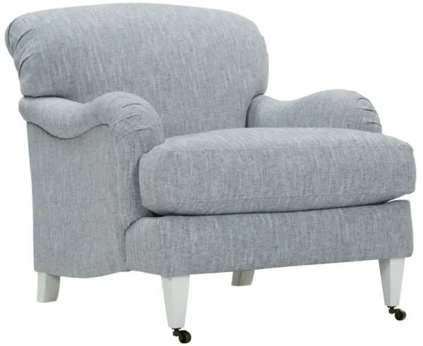 Hayes Club Chair, Soft Blue