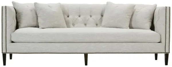 Ella Tufted Sofa, Natural Performance