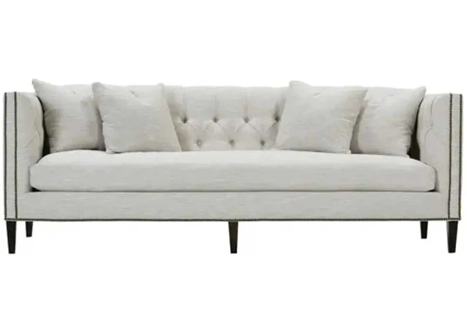 Ella Tufted Sofa - Natural