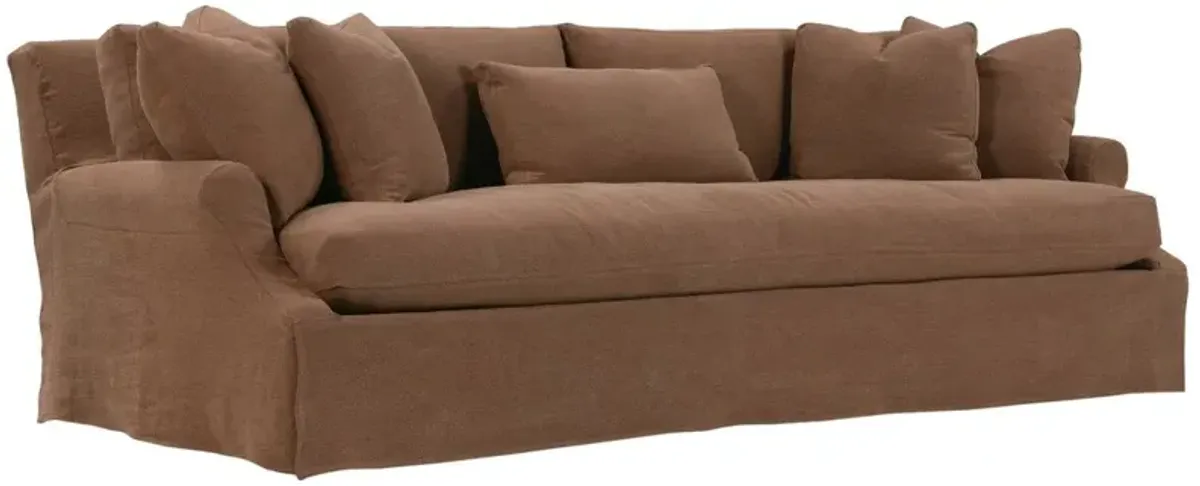 Ella Slipcover Bench-Seat Sofa