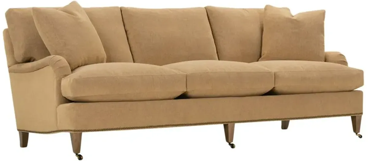 Hayes 3-Seat Sofa, Butterscotch Chenille
