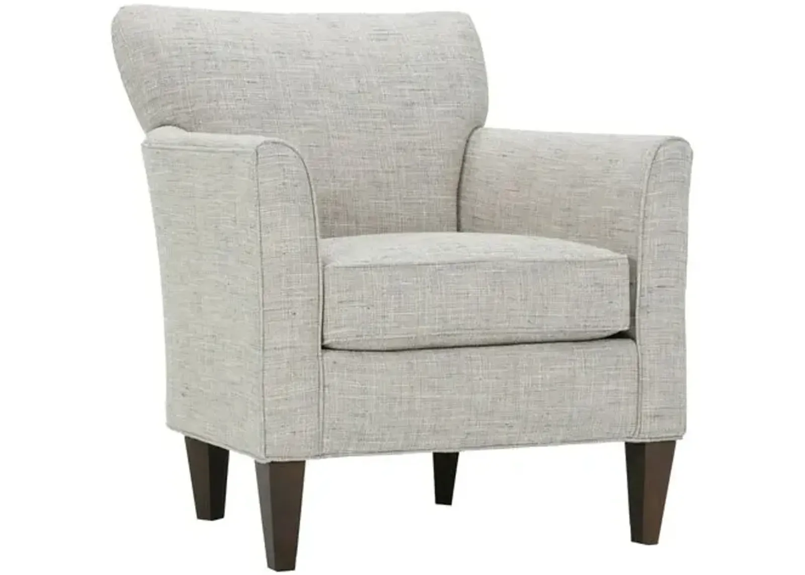 Scottie Square Accent Chair - Slate - Gray, Comfortable, Durable