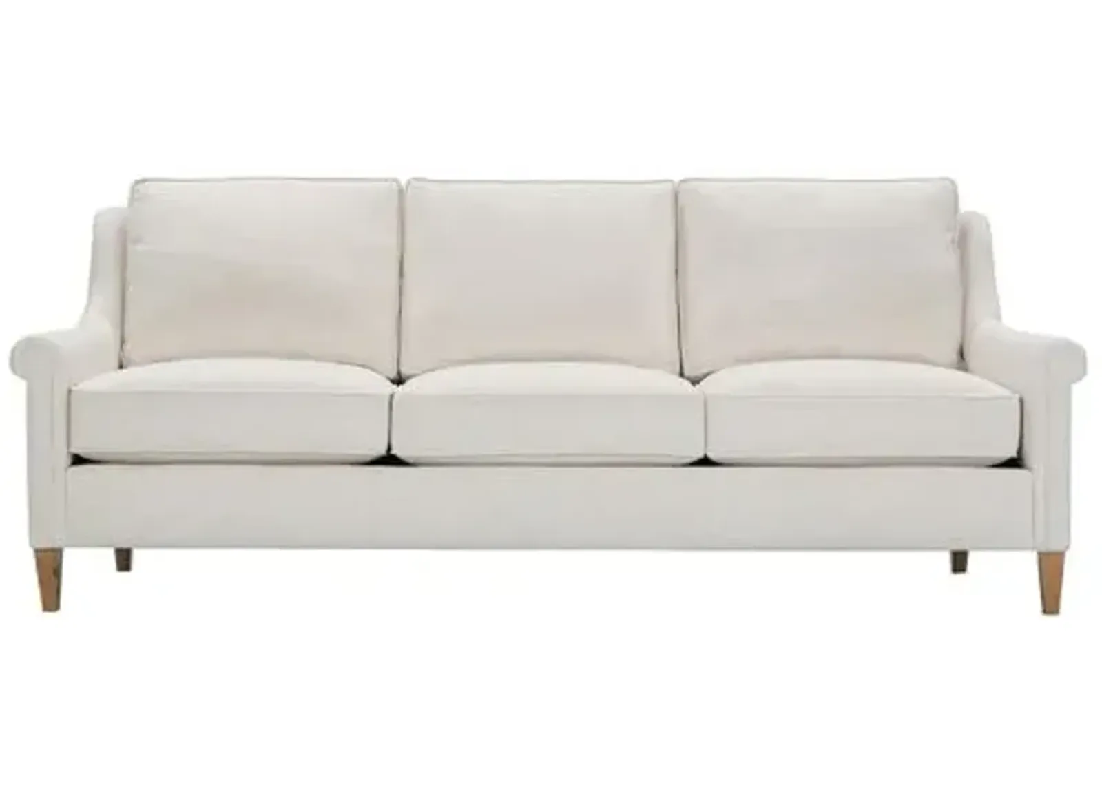 Mackenzie Roll-Arm Sofa - Natural