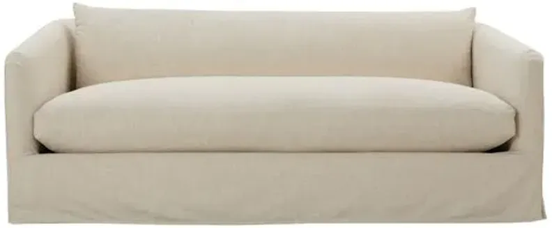 Mabel Slipcover Sofa - Beige