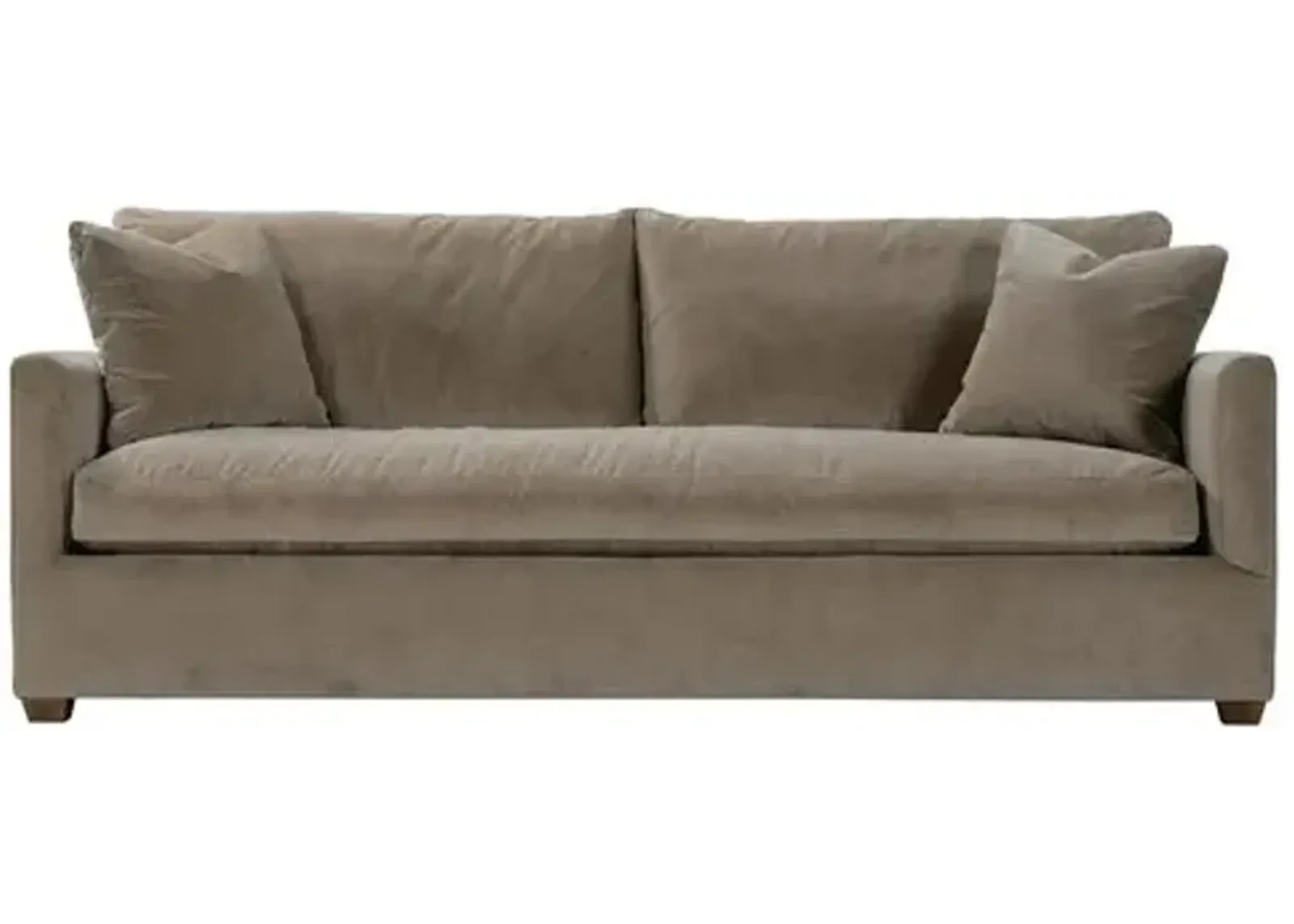 Vivian Sofa - Straw Velvet