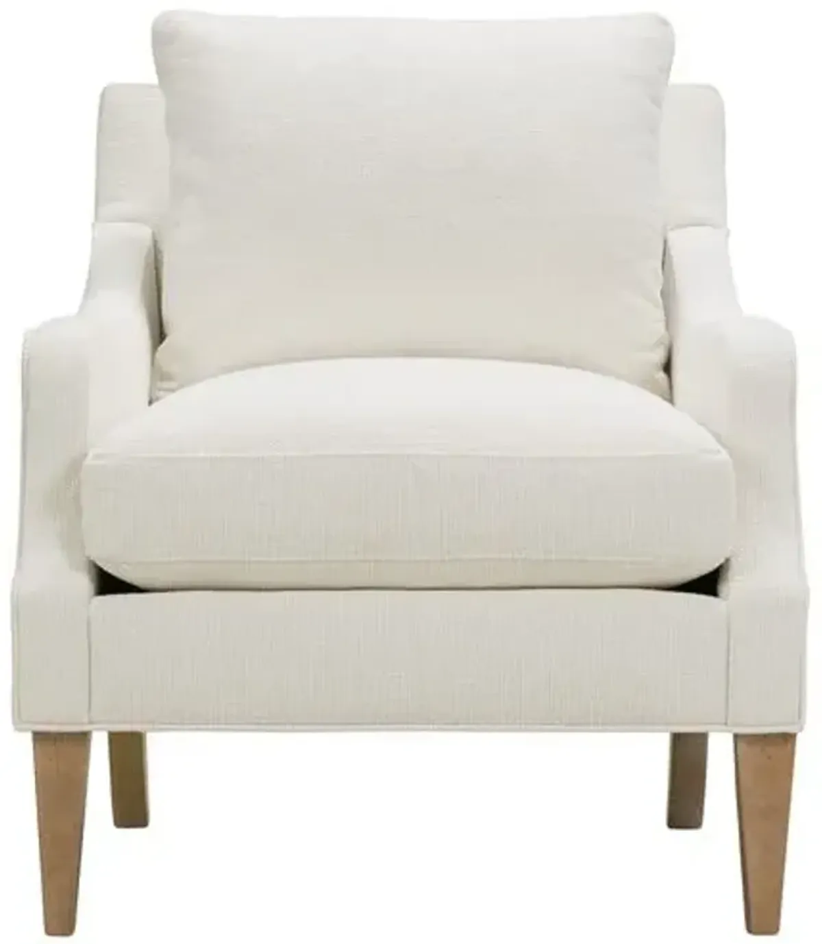 Naya Accent Chair - Chalk White, Comfortable, Durable