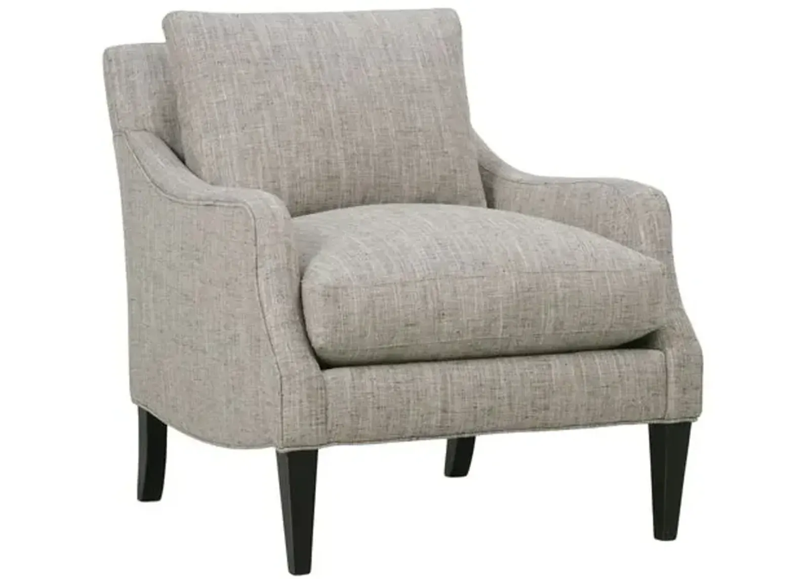 Naya Accent Chair - Smoke Grey - Gray, Comfortable, Durable