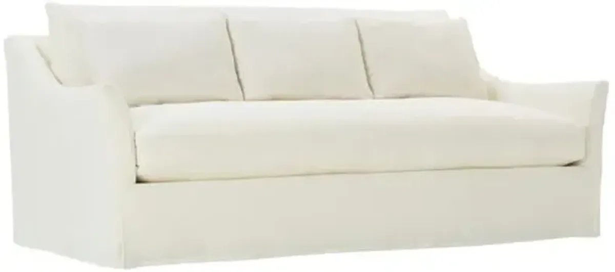 Elian Slipcover Bench-Seat Sofa