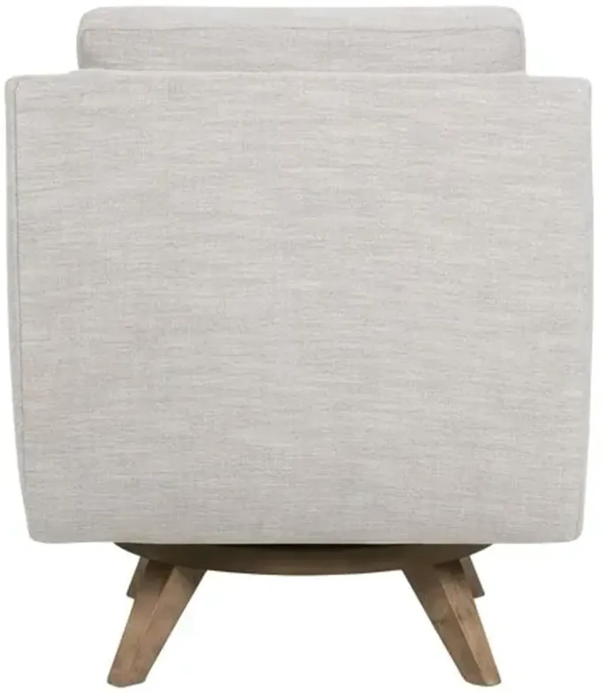 Nash Swivel Chair - Pebble Grey