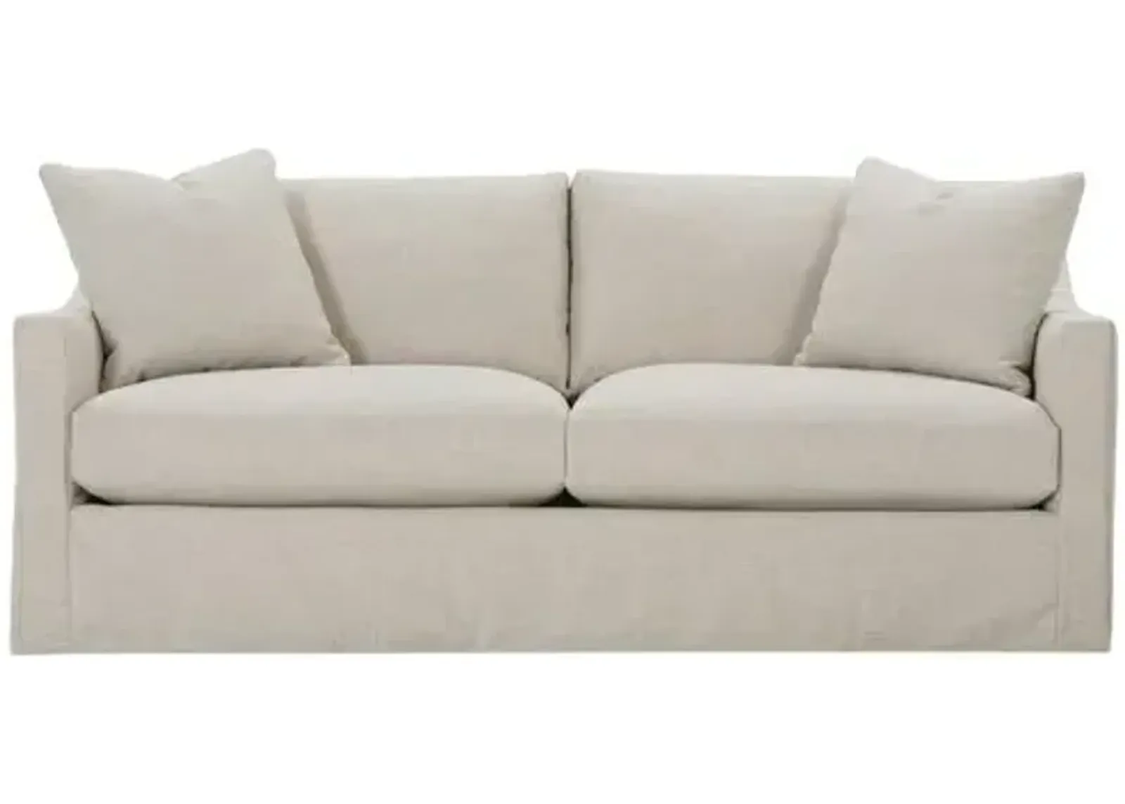 Jaxon Slipcover Sofa - Bone White