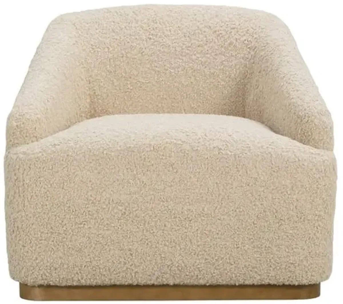 Finch Swivel Chair - Sand Shearling