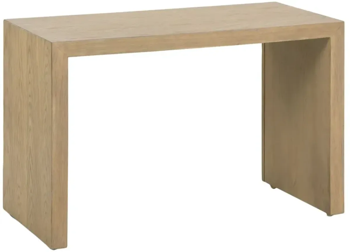 Agatha Oak Waterfall Cocktail Table, Natural