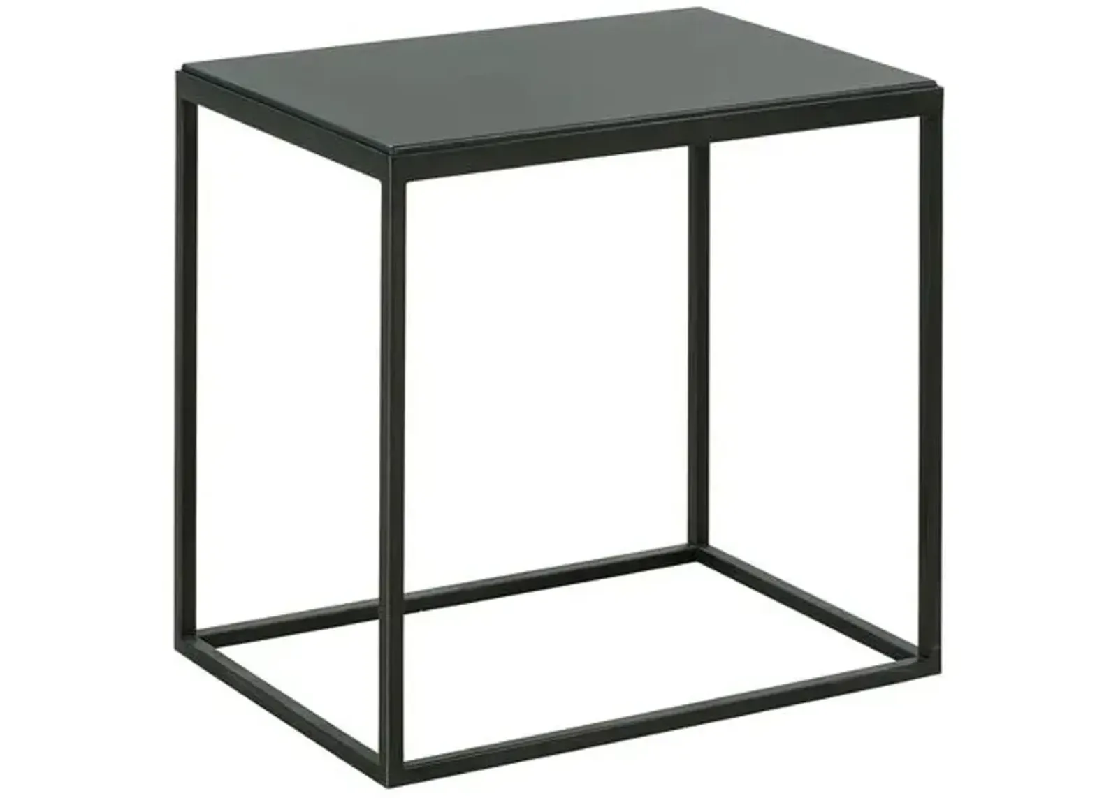 Emmerson Iron Side Table - Black