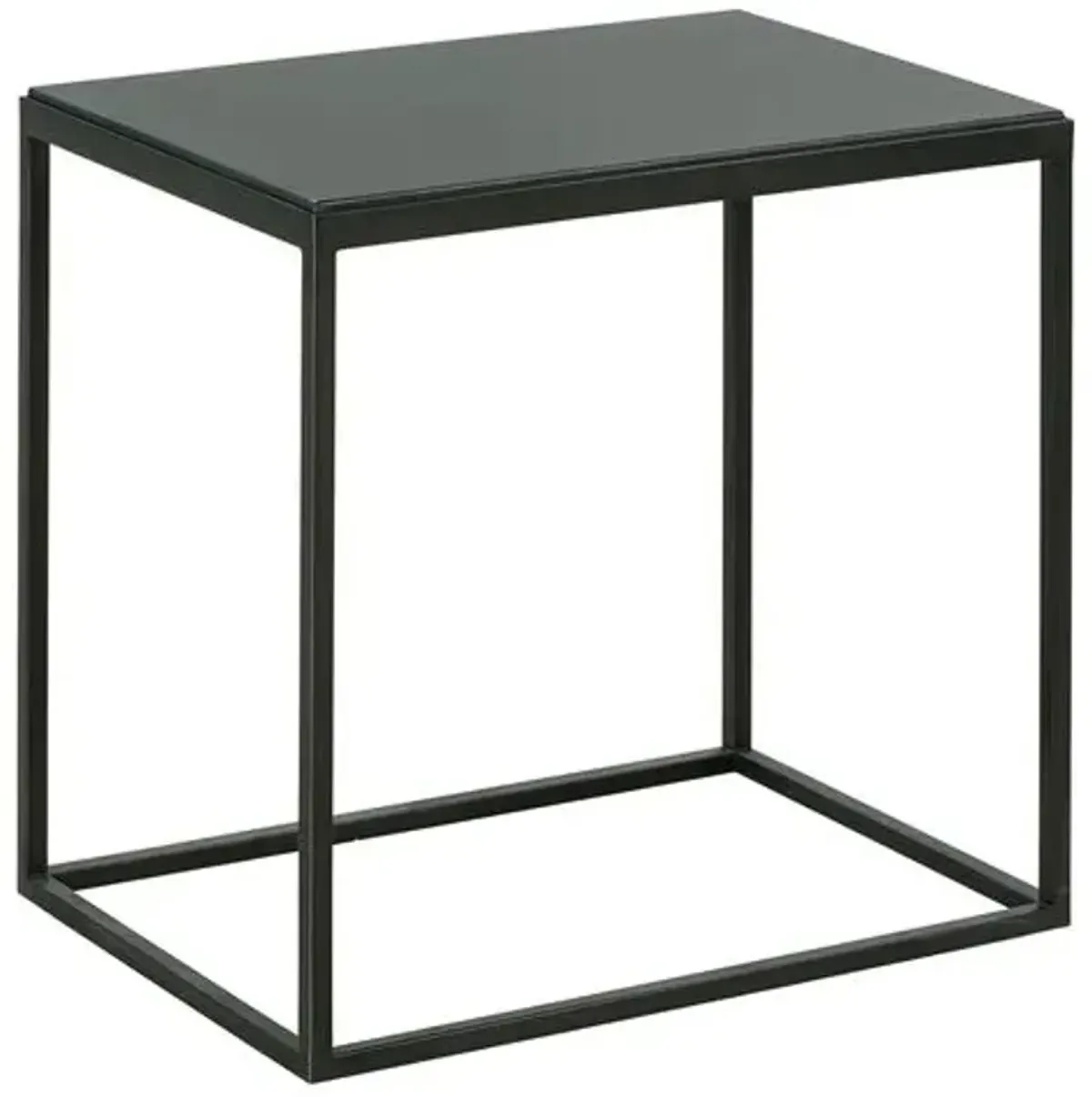 Emmerson Iron Side Table - Black