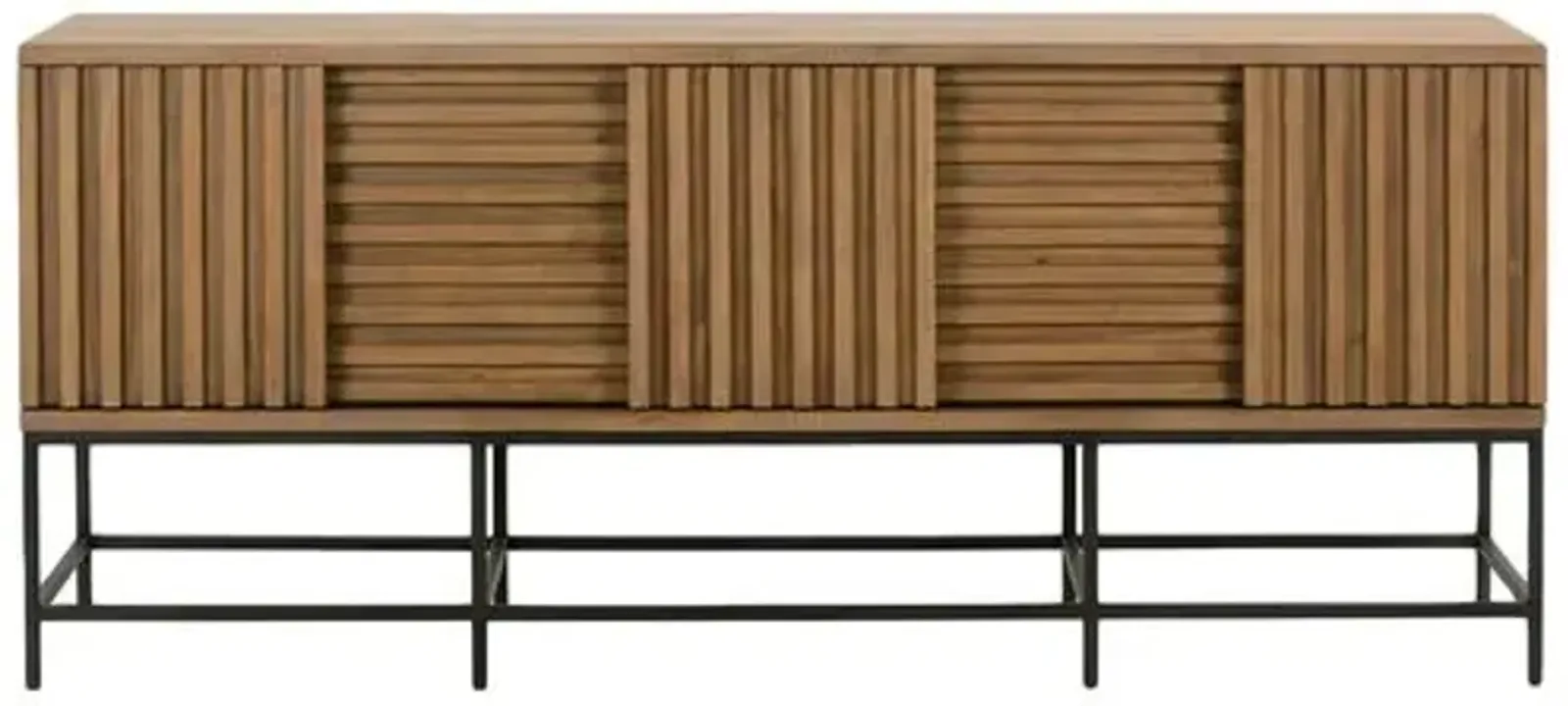 River Wood Sideboard - Saddle