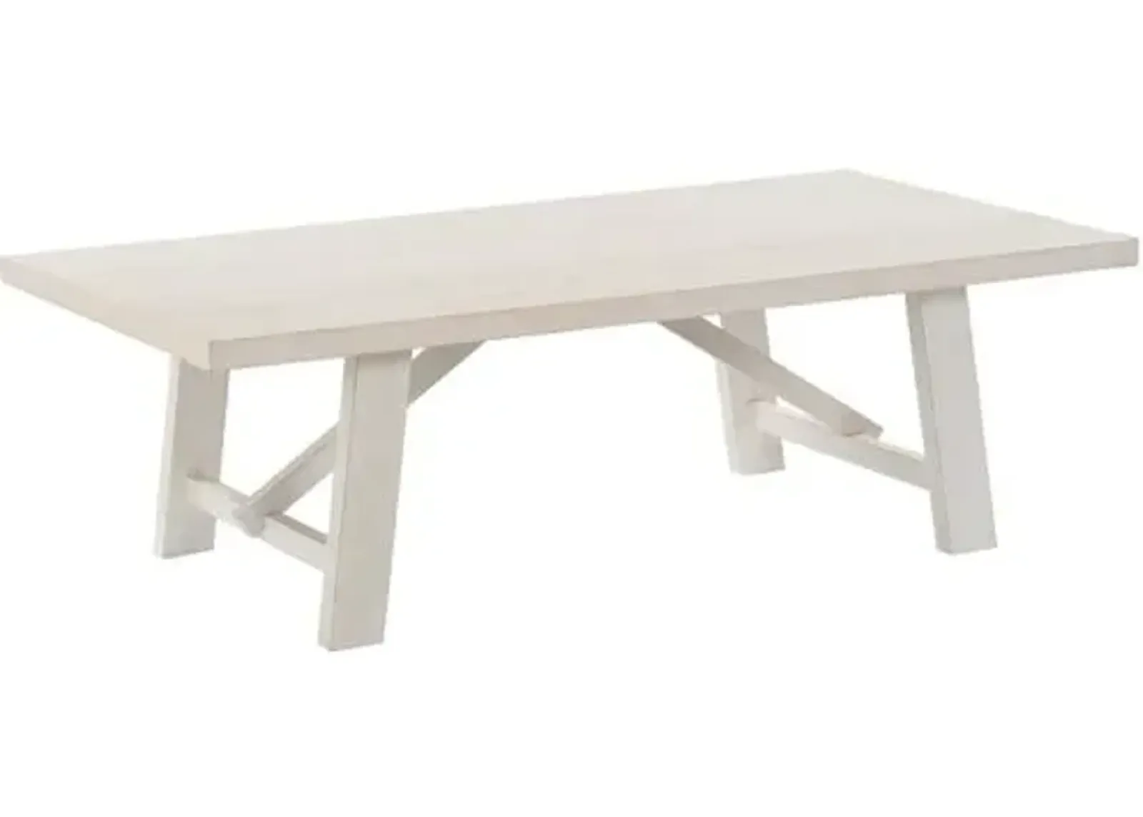 Oakley Rectangular Coffee Table - Nordic White