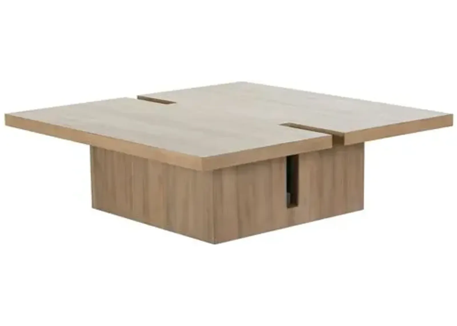 Henry Square Coffee Table - Fawn