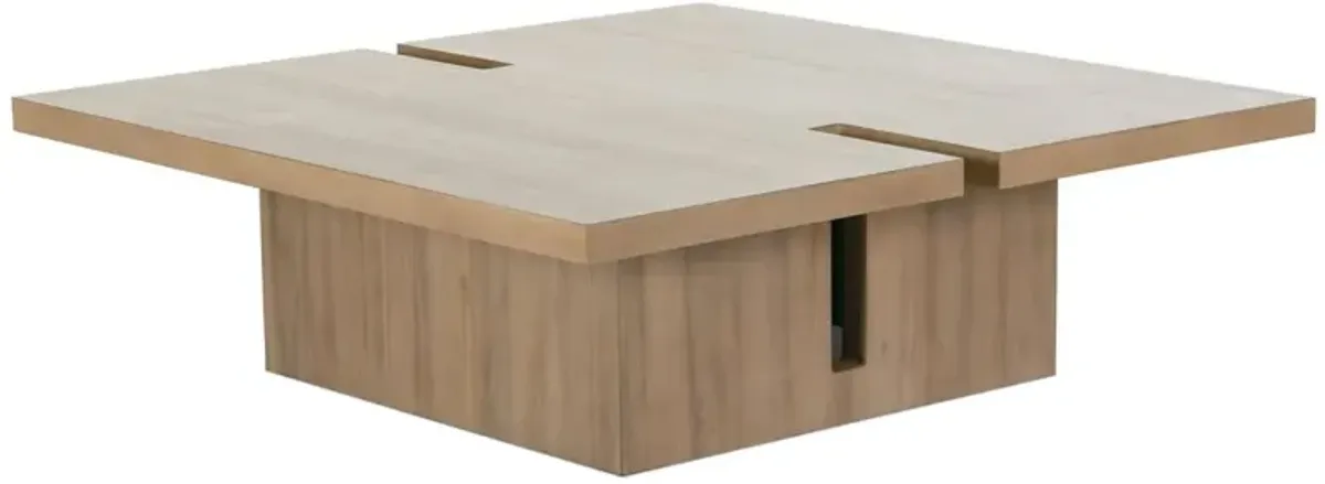 Henry Square Coffee Table, Fawn