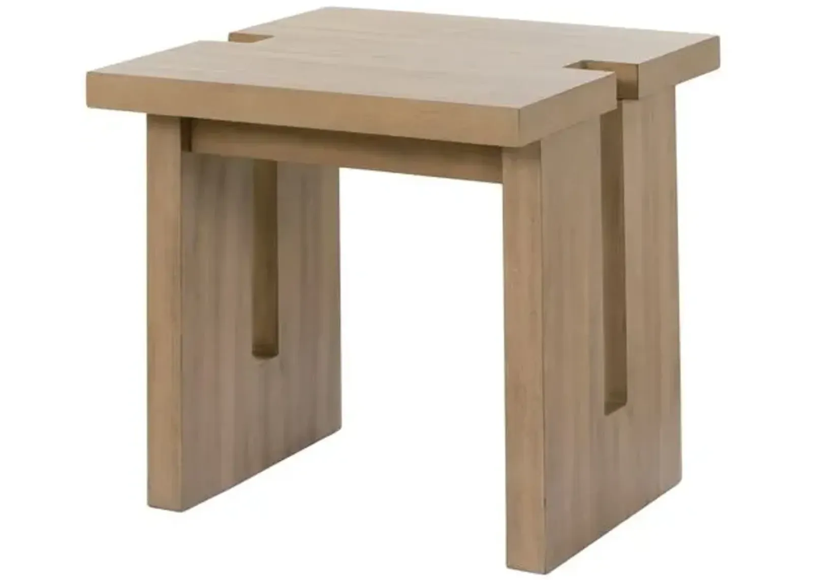 Henry Square Side Table - Fawn