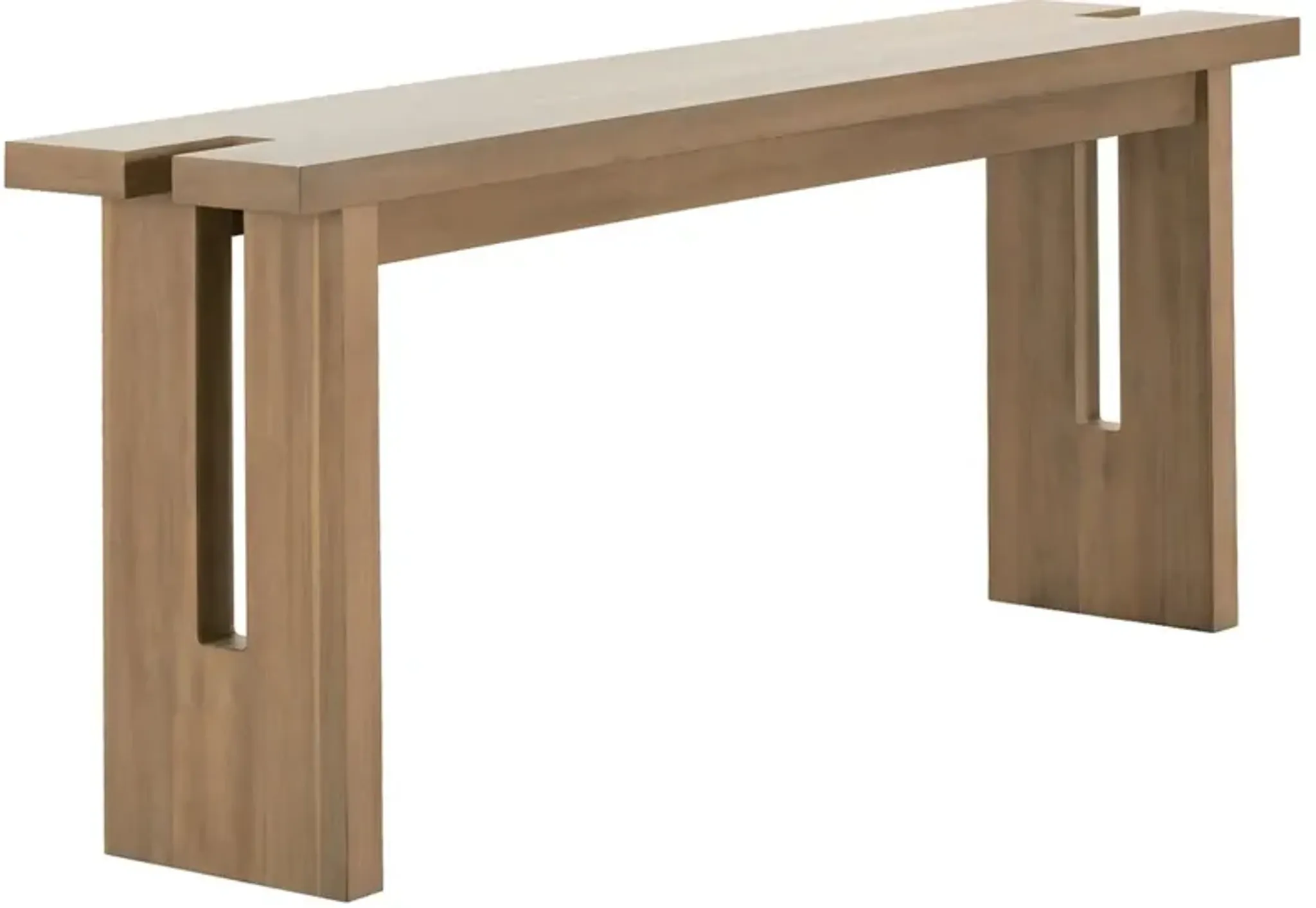 Henry Console Table Fawn Brown One Kings Lane | Furniture.com