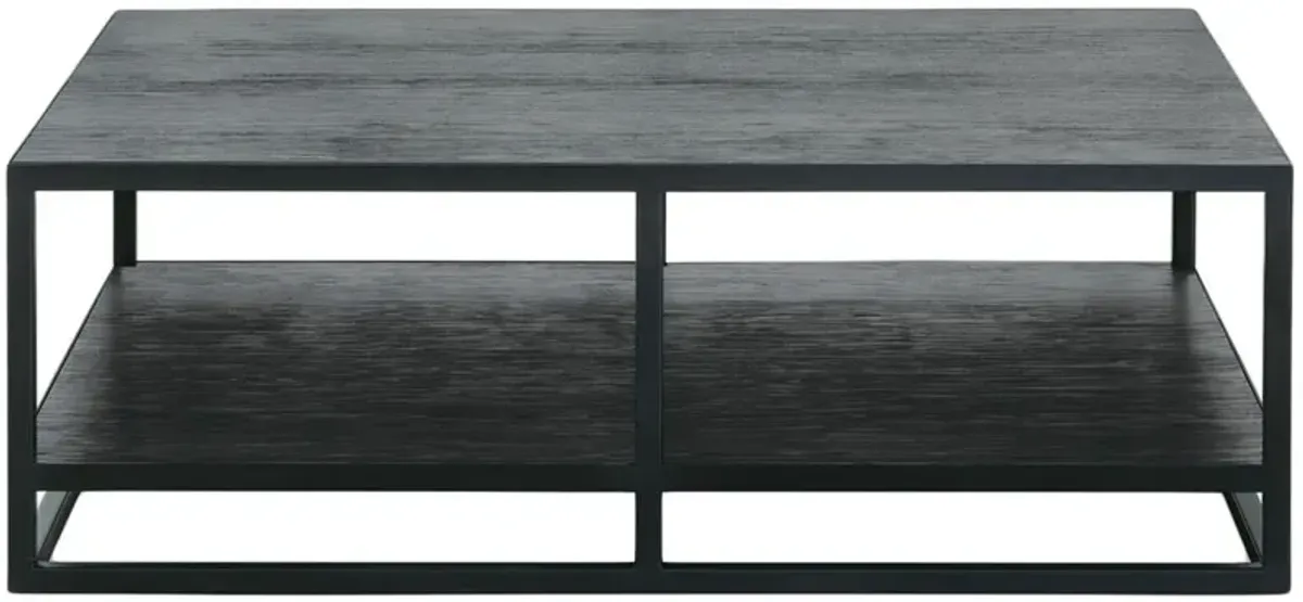 Rex Coffee Table, Ink Black