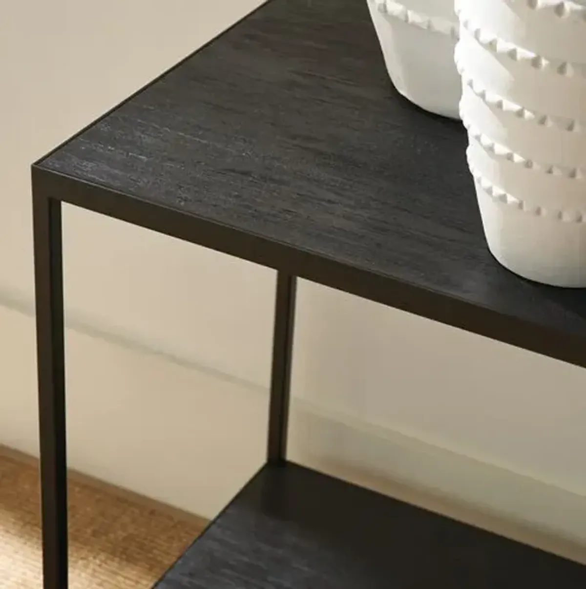 Rex Console Table - Ink Black