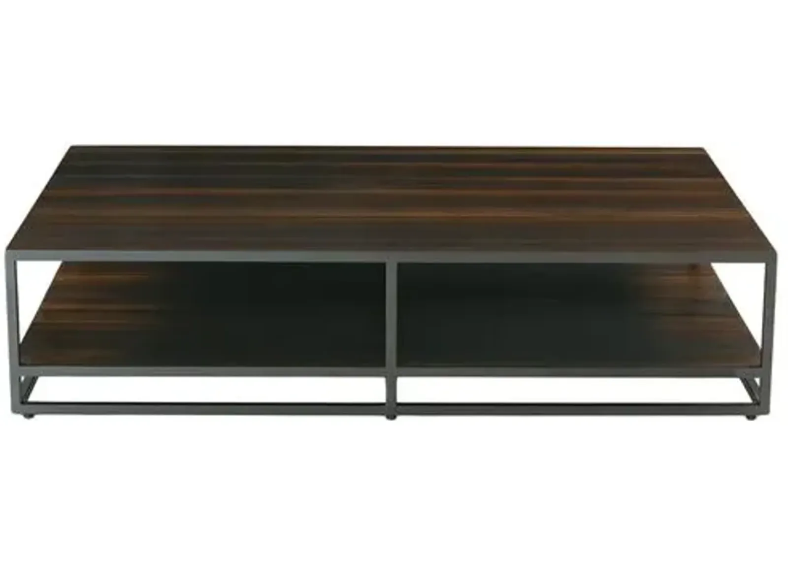 Niles Rectangular Coffee Table - Amber - Brown