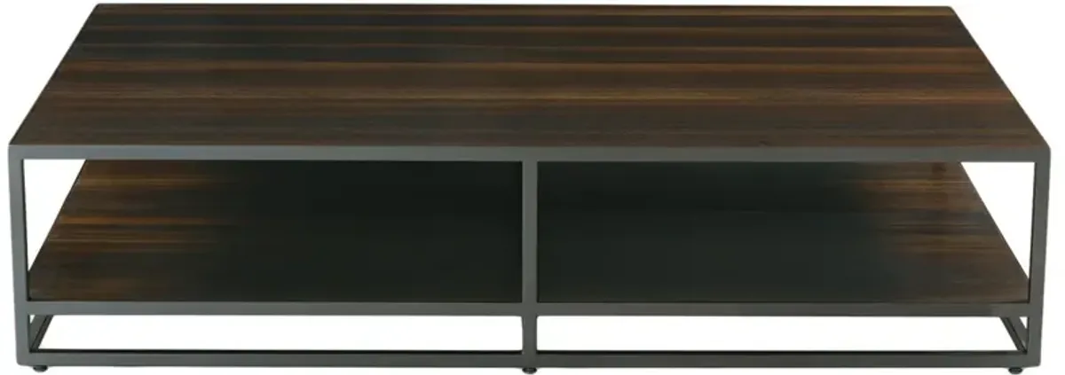 Niles Rectangular Coffee Table, Amber