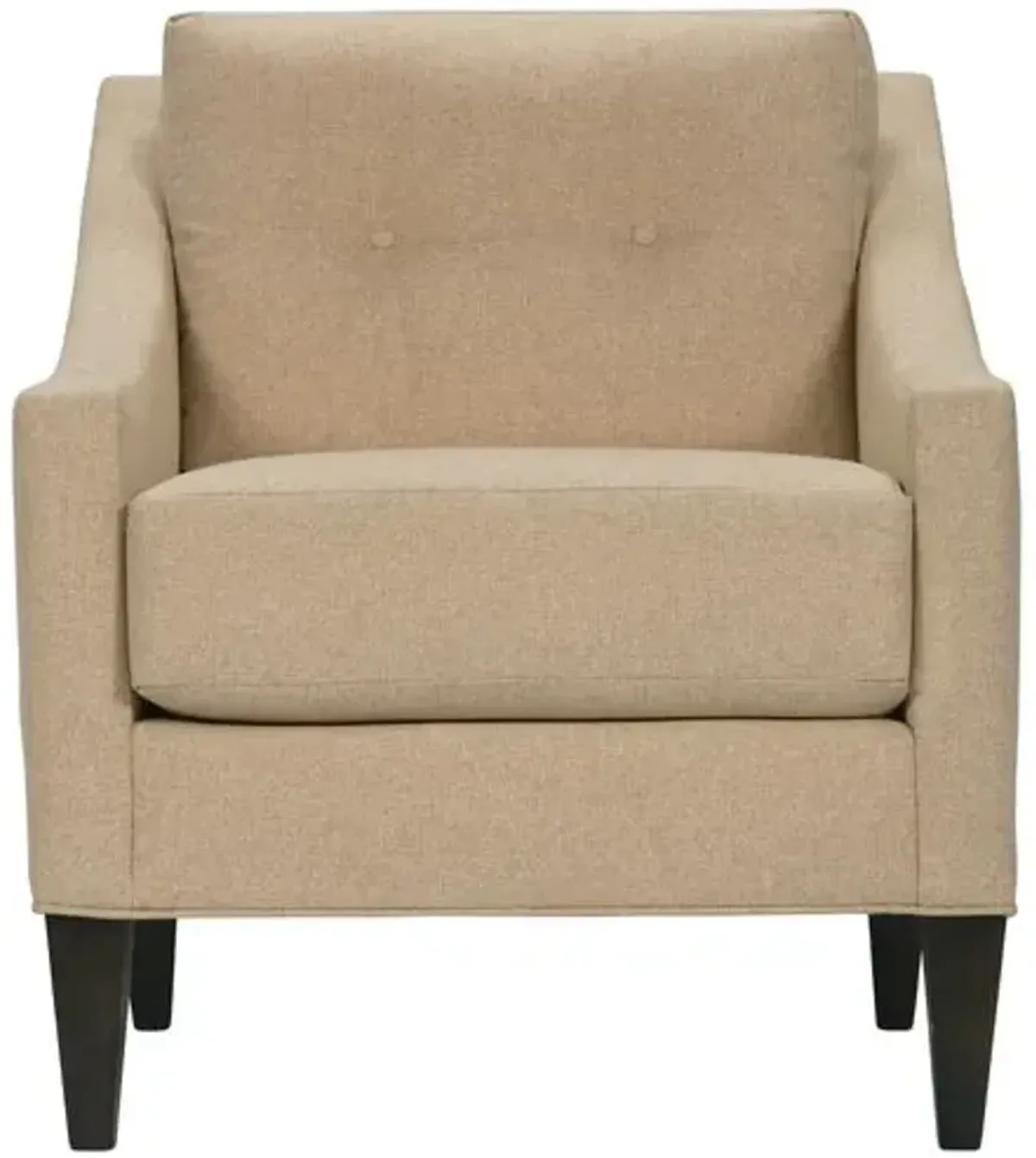 Channing Chenille Accent Chair - Brown, Comfortable, Durable