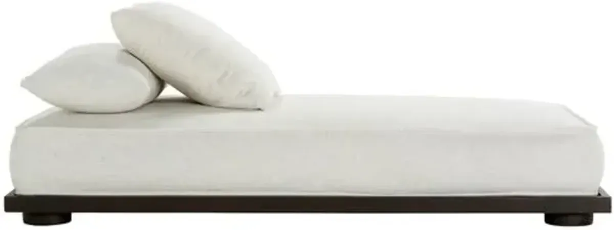 Casey Daybed - Bone White Boucle - Comfortable, Sturdy