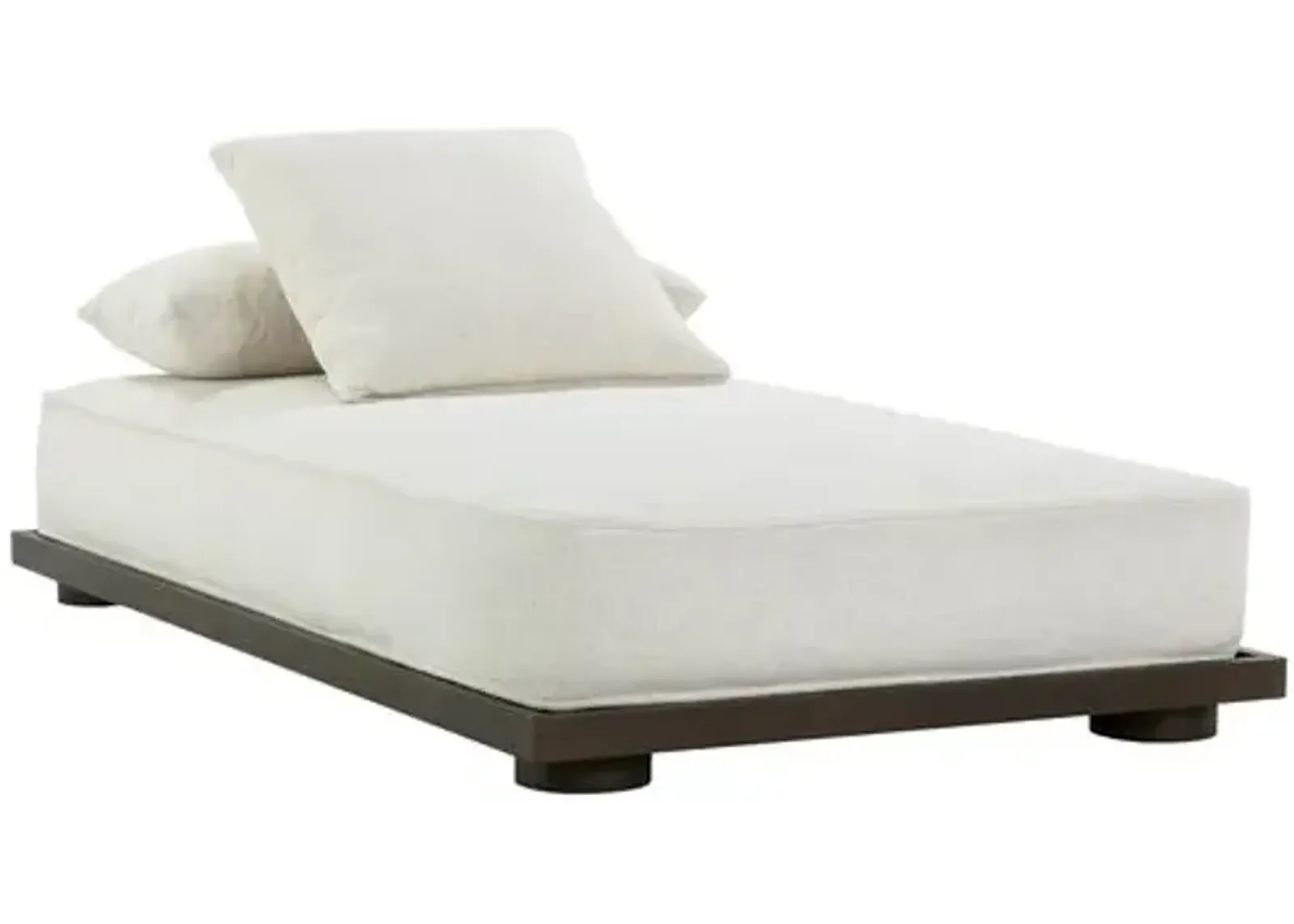 Casey Daybed - Bone White Boucle - Comfortable, Sturdy