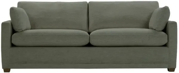 Whitley Queen Sleeper Sofa, Green Linen