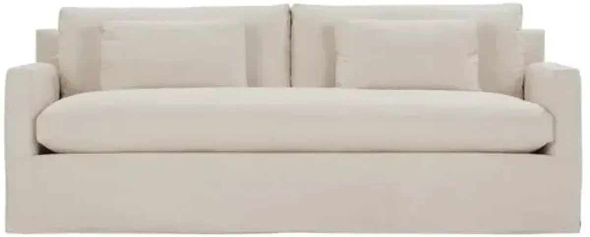 Whitley Slipcover Sofa - Champagne