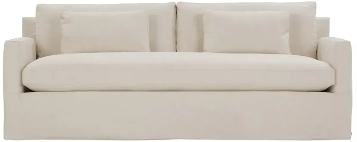 Whitley Slipcover Sofa, Champagne